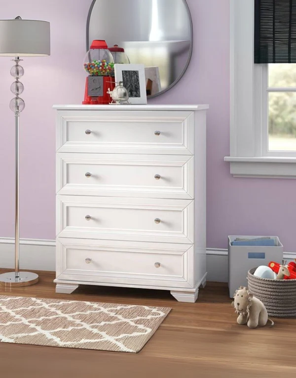 110x90x45 Drawer Unit – 110 × 90 × 45 cm, White (Code: Drawer-unit16001) - Image 1