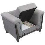 Light Grey Liva Sofa Set - Image 10