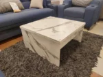 Rado white marble table - Image 4