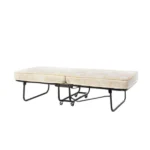 Extra foldable black bed