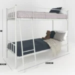 ⁦سرير نوفال بطابقين – تصميم عملي وعصري⁩ - الصورة ⁦2⁩