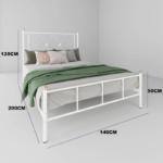 Elegance Steel Bed – Premium Metal with a Modern Touch - Image 13