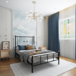 Elegance Steel Bed – Premium Metal with a Modern Touch